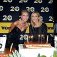 Adriana Karembeu et Adriana Cernanova à la soirée fêtant les 20 ans de Wonderbra le 27 novembre 2013