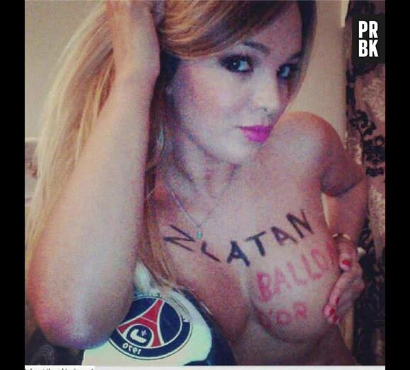 Pour Virginie Caprice (et ses seins), Zlatan Ibrahimovic mérite le Ballon d'Or de 2013