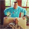 Cristiano Ronaldo : hommage à Nelson Mandela, le 5 décembre 2013 sur Instagram
