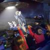 L'attraction La machine à Voyager dans le temps avec les Lapins Crétins ouvre ses portes le 21 décembre 2013 au Futuroscope