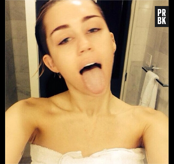 Miley Cyrus au naturel sur Instagram dans une photo postée le 20 décembre
