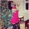 Rihanna : Mère Noël sexy sur Instagram, le 23 décembre 2013