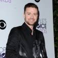 People's Choice Awards 2014 : Justin Timberlake sur le tapis-rouge le 8 janvier 2014 à Los Angeles