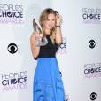 People's Choice Awards 2014 : Kaley Cuoco sur le tapis-rouge le 8 janvier 2014 à Los Angeles