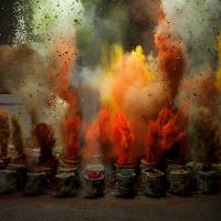 [VIDÉO] Plusieurs tonnes d&#039;épices pour une explosion de couleurs