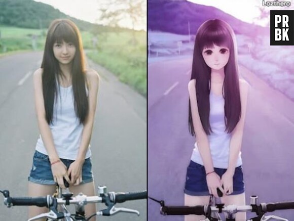 Real life ou manga : qui sont les plus belles filles ?