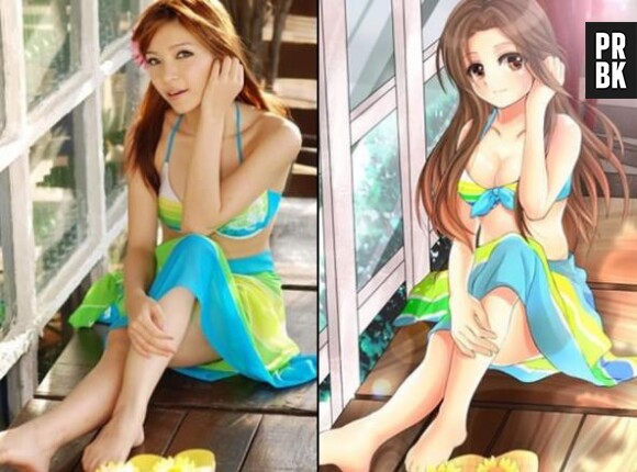 Real life ou manga : qui sont les plus belles filles ?