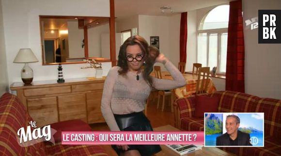 Le Mag : Tara lors du concours de " Qui sera la Meilleure Annette" sur NRJ 12