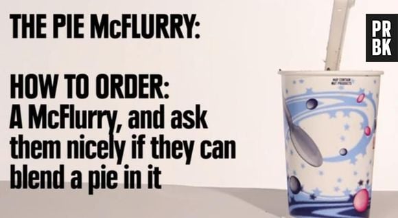 Les menus secrets de McDo se dévoilent