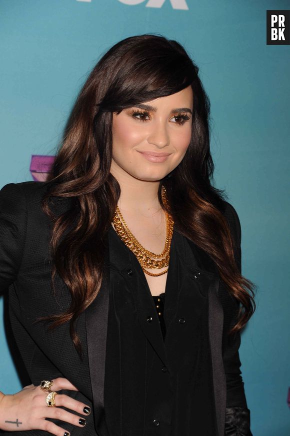 Demi Lovato en brune
