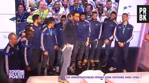 Cyril Hanouna reçoit les Indestructibles handballeurs sur D8