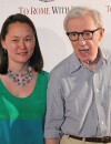 Woody Allen et sa femme, fille adoptive de Mia Farrow, à l'avant-première de "To Rome With Love"