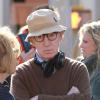 Woody Allen en plein tournage à New York, le 19 septembre 2012