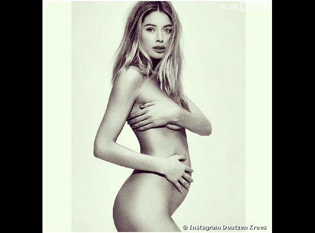 Doutzen Kroes nue : elle dévoile son baby bump sur Instagram