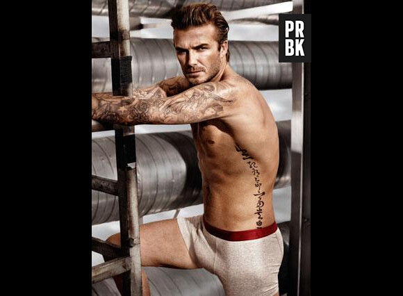 David Beckham prend la pose pour la campagne 2014 de la marque H&M