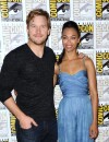 Les Gardiens de la Galaxie : Chris Pratt et Zoe Saldana au Comic Con en juillet 2014