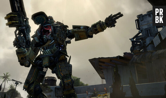 Titanfall nous permet de piloter des robots géants sur des champs de bataille