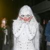 Lady Gaga en mariée à New York le jeudi 20 février 2014 à New York