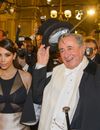 Kim Kardashian au bal de l'Opéra de Vienne en Autriche, le 27 février 2014