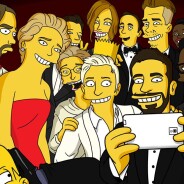 Selfie des Oscars : Les Simpson parodient la photo... et les internautes aussi