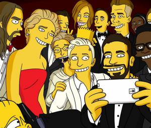 Selfie des Oscars en mode Simpson : le meilleur de tous ?