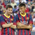 Neymar et Lionel Messi, duo de choc et complice du FC Barcelone