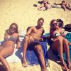 Les Anges de la télé-réalité 6 : Amélie Neten, Anaïs Camizuli et Eddy à la plage