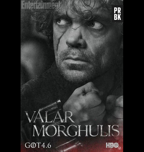 Game of Thrones saison 4 : Tyrion sur une affiche