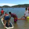 Les Marseillais à Rio : les candidats font du paddle