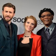 Captain America 2 : Scarlett Johansson, Chris Evans.. promo flashy à Paris
