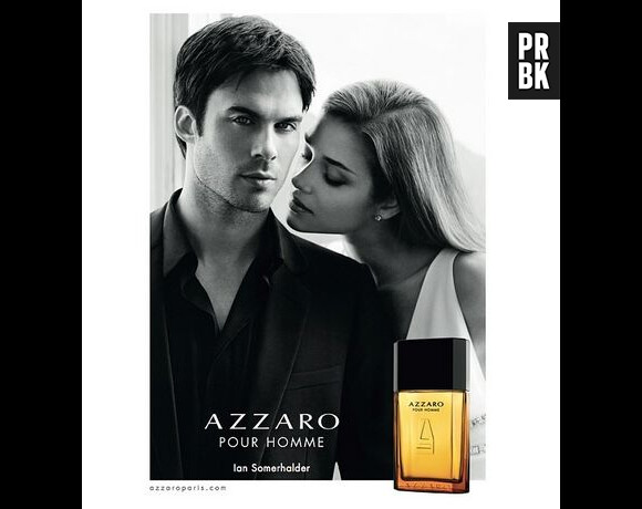 Ian Somerhalder et Ana Beatriz Barros : couple sensuel du parfum Azzaro pour Homme