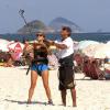 Les Marseillais à Rio : les candidats apprenent à faire du kitesurf