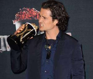 Orlando Bloom remporte le prix de meilleure bagarre aux MTV Movie Awards 2014 le 13 avril 2014