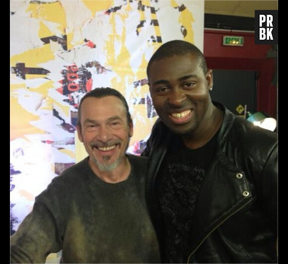 Wesley (The Voice) et Florent Pagny