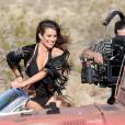 Lea Michele ultra sexy sur le tournage de son clip On My way