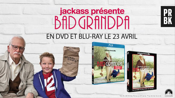 Bad Grandpa : la sortie DVD et Blu Ray prévue pour le 23 avril 2014