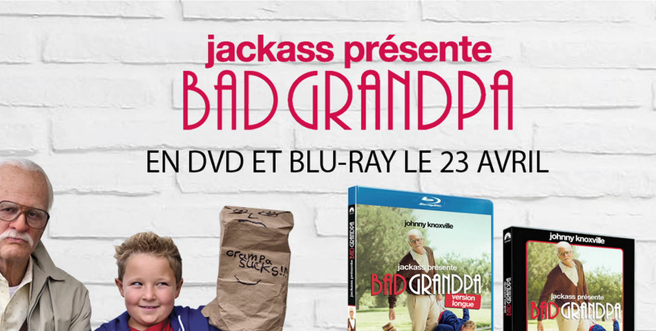  Bad Grandpa : la sortie DVD et Blu Ray pr&amp;eacute;vue pour le 23 avril 2014 