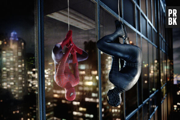 Spider-Man 3 met en scène le costume noir de l'homme-araignée