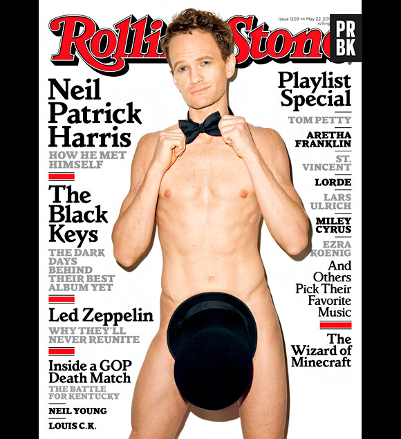 Neil Patrick Harris photographié "nu" par Terry Richardson pour Rolling Stone