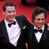 Channing Tatum et Mark Ruffalo complices pour la projection de Foxcatcher, le 19 mai 2014 au festival de Cannes