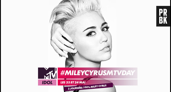 Miley Cyrus mise à l'honneur sur MTV IDOL