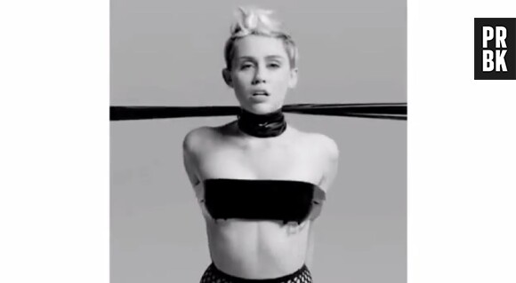 Miley Cyrus une nouvelle fois provoc dans un nouveau clip 