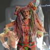 Lady Gaga nue dans les coulisses de son concert au Canada le 22 mai 2014
