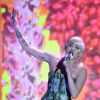 Miley Cyrus à la cérémonie des Word Music Awards 2014 enregistrée à Monaco le 27 mai 2014