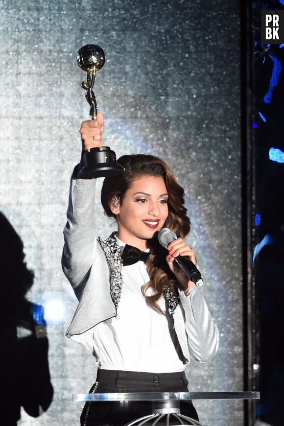 Tal à la cérémonie des Word Music Awards 2014 enregistrée à Monaco le 27 mai 2014