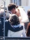 Bradley Cooper marié à Sienna Miller pour le tournage du film American Sniper de Clint Eastwood, à Los Angeles le 30 mai 2014