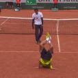  Ga&euml;l Monfils : battle de danse &agrave; Roland Garros 2014 