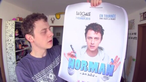 Norman en scène : le Youtubeur annonce une tournée pour son One Man Show