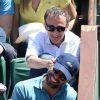 Elie Semoun taquine Laurent Lafitte à Roland Garros, le vendredi 6 juin 2014