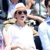 Hilary Swank a fait le déplacement à Roland Garros, le vendredi 6 juin 2014